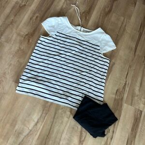 Loft striped blouse